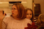 Mary and Hannah at Rehearsal Dinner