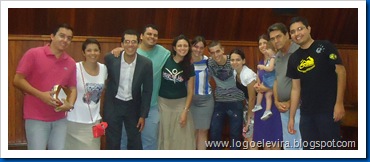 Pr Denis Versiani com turma da IASD Jaú Central