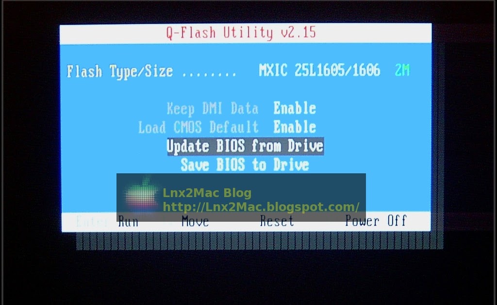 Updating the Gigabyte BIOS [Lnx2Mac's Blog]