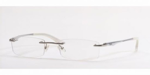 Óculos RX6113 Ray Ban Creme Óculos RX6113 Ray Ban Creme