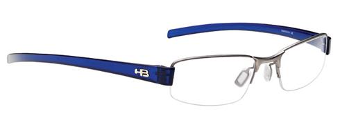 Óculos HB Armação de Grau M822 Moderníssimo modelo da Hot Buttered m822 com hastes em azul royal