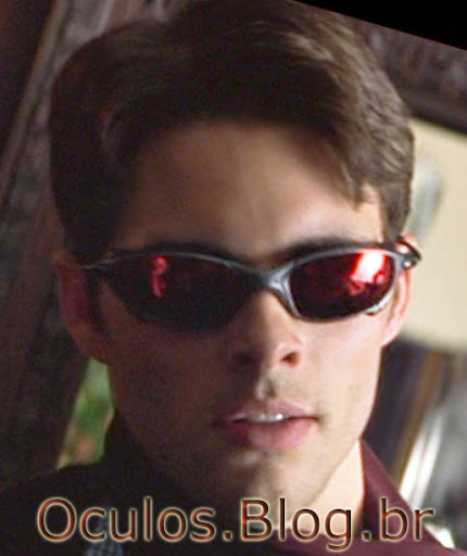 Óculos Oakley Juliet Ruby - X-Men Cyclops - De lado