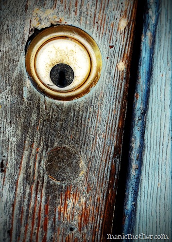 old door lock