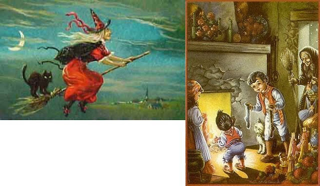 イタリアのサンタクロース(魔女)La Befana