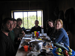 First dinner on our new table