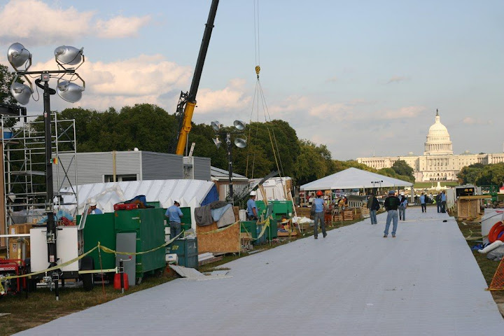 The largest construction site in DC: the Solar Village