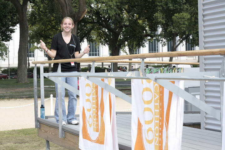 Everyone LOVED our solar powered dryer, aka our clothesline.