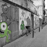 Una creatura en el Carmen, Valencia (photographer: Dorothee Fischer)