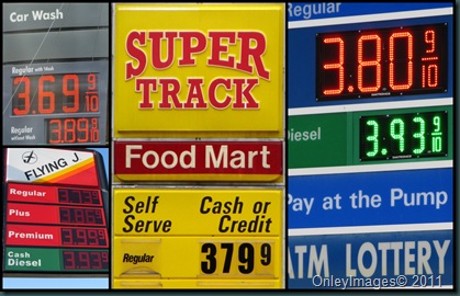 gas prices collage