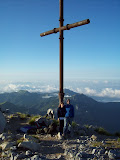 Io e l'Eli sulla Pania della Croce (20 luglio 2008)