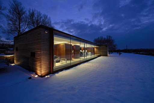 Long Barn Studio and Office Design by Nicolas Tye Architects