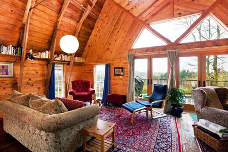 Huge Wooden Farm House Design from Don Frothingham