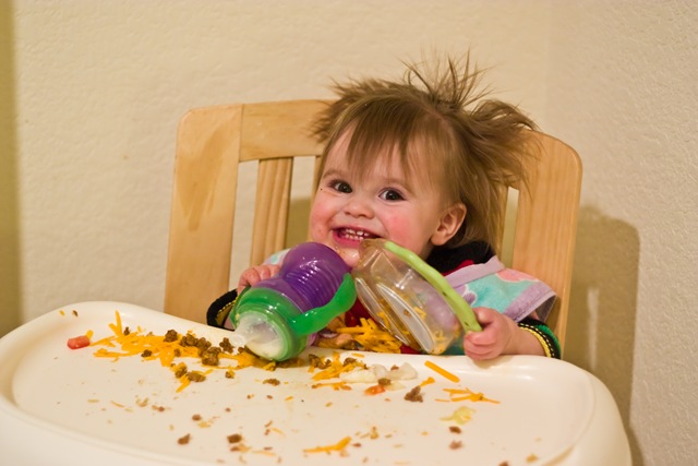 random - Tessa eating smile