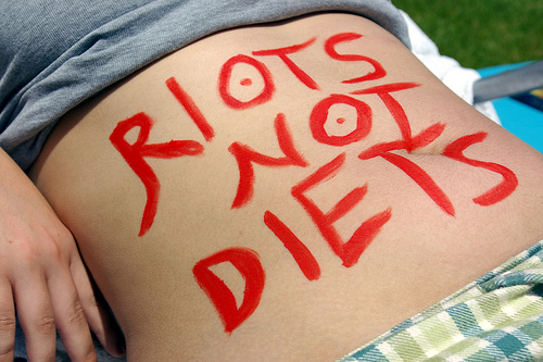 Riots not diets