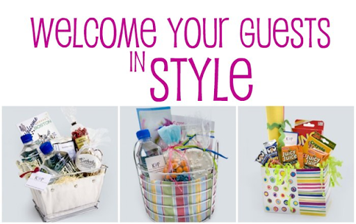 Welcome bags are a great way to make your guests feel little more personal