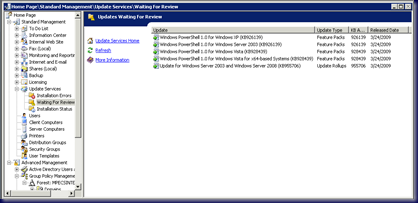 09-03-30 WSUS PowerShell Released