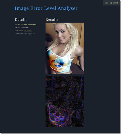 Error Level Analysis