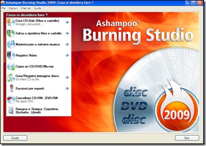 ashampoo burning studio 2009
