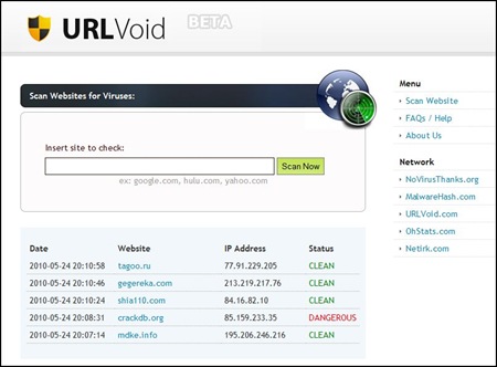 URLVoid