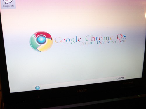 google chrome os screenshots. Google Chrome OS screenshot