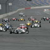 Laurens Vanthoor (BEL) van Amersfoort Racing Dallara F 307 VolkswagenStart Rennen/Race 1Eurospeedway Lausitz04. Juli 2009
