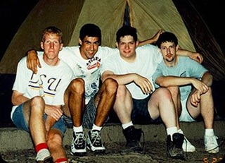Camping in Kisatchie with Travis, Micah and Randy