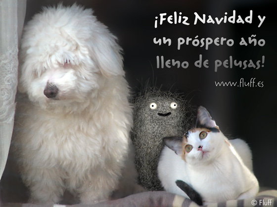 ¡Feliz Navidad y un próspero año lleno de pelusas!