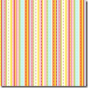 Girl Friday - Ticking Stripe Pink #4273-E