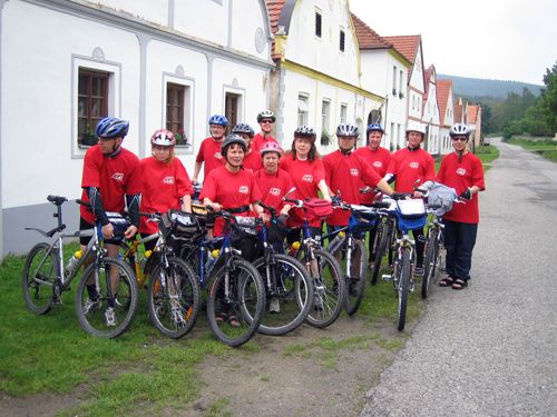 fietsen van Praag naar Wenen