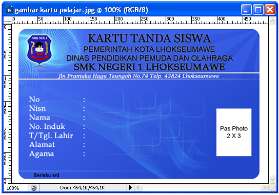 gambar kartu pelajar gambar kartu pelajar