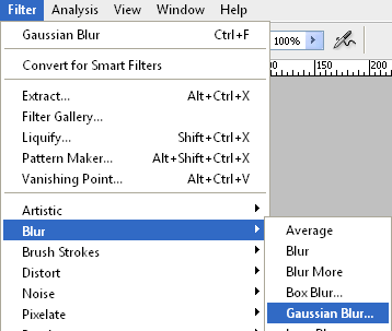 tutorial photoshop - gaussian blur tutorial photoshop - gaussian blur