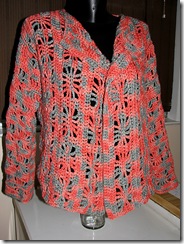 spiderweb cardigan