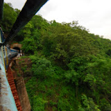 And, there we go on a bridge... into a tunnel. For someone who'd never been on a scenic rail route, this was a splendid weekend :)