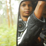 In the mirror