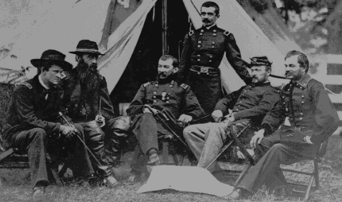 [Sheridan and his cavalry commanders, Left to Right-Merritt, Gregg, Sheridan, Davies, Wilson, and Torbert[3].gif]