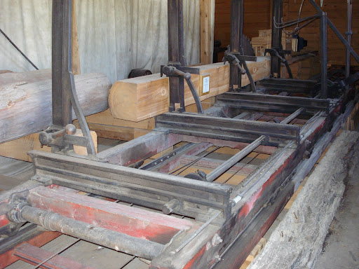 Inside saw mill