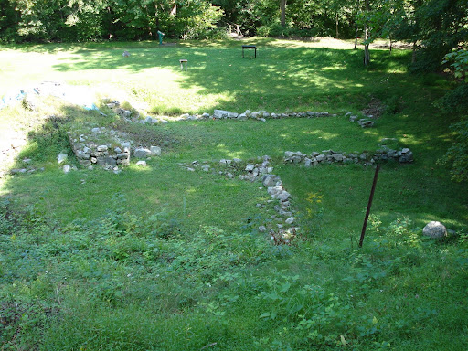 Ruins of furnace from Revolutionary War era