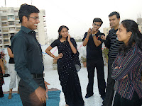 Mahesh Shruti At Play, Sumi Poses Specially