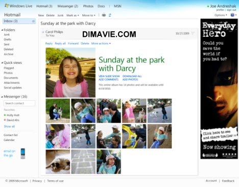 nouvelles fonctionnalités Hotmail nouvelles fonctionnalités Hotmail