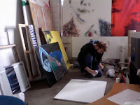 My studio in the Meat Packing district of Copenhagen