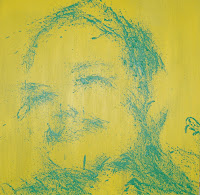 Anne, July 2009, Acrylic paint on canvas, 60x60 cm, private collection