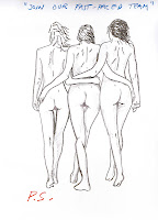 join our fast paced, crayon on A3 sized fine art paper, 300,- DKK