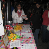 Kat at our club membership info table. We gots members out the wazoo!!!