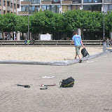 kite à LLN Plage