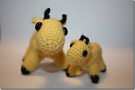 virkans amigurumi giraff