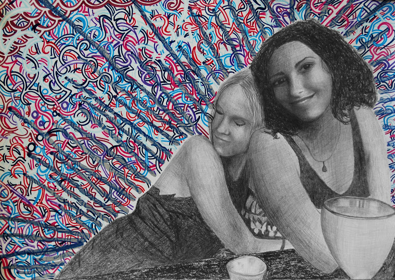 Soul Sisters II by Meghan Oona Clifford | www.RealeyesGallery.com
