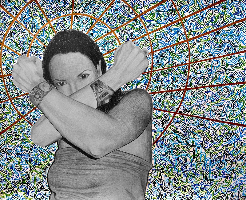 Queen by Meghan Oona Clifford | www.RealeyesGallery.com