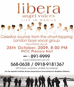 Libera concert in Manila, the Phillippines