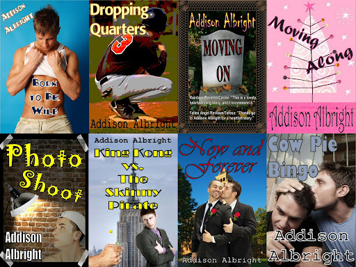 Many thanks to author Addison Albright for donating two ebook copies of the ... AddisonAlbrightShortStoryCoverCollage 4000x3000 One of my friends just got the card attached while waiting to catch the ...
