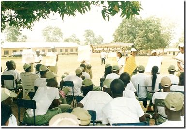 A scene during a lecture A scene during a lecture
